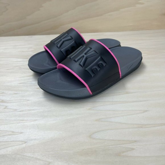 Nike Womens Offcourt Black Pink Slip On Slides Sandals BQ4632-004 Size US 7 - Picture 3 of 8